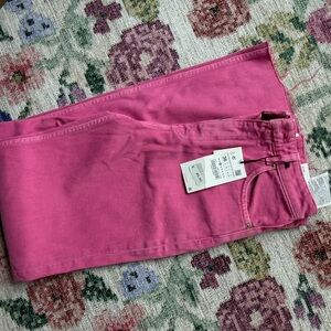 Pink Zara Women's Jeans